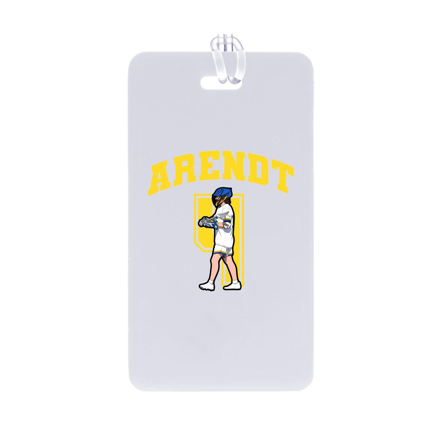 Bag Tag — Number in Classic