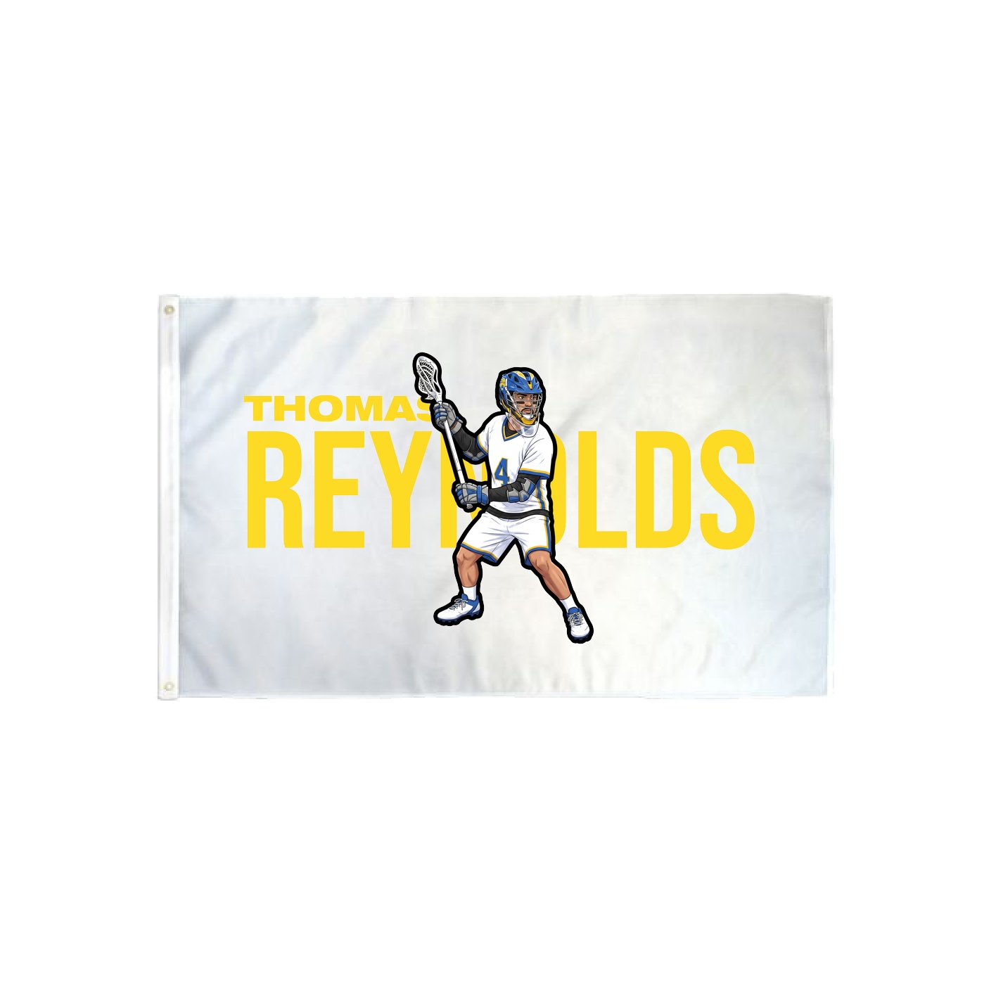 3x5 Flag — Player Name in Classic