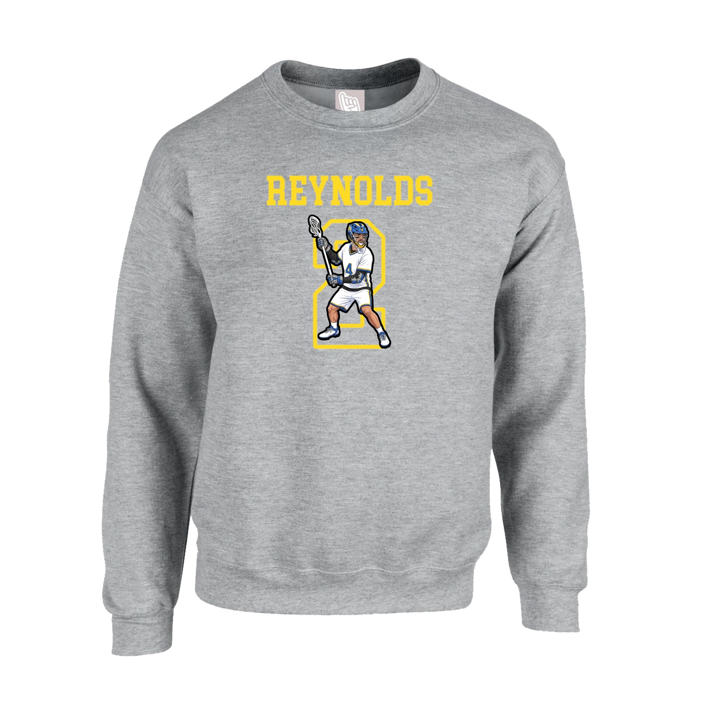 Fleece Crew — Shirsey in Grey