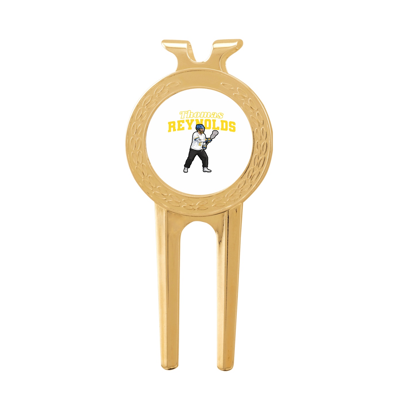 Divot Tool with Ball Marker — Name Arch in Classic