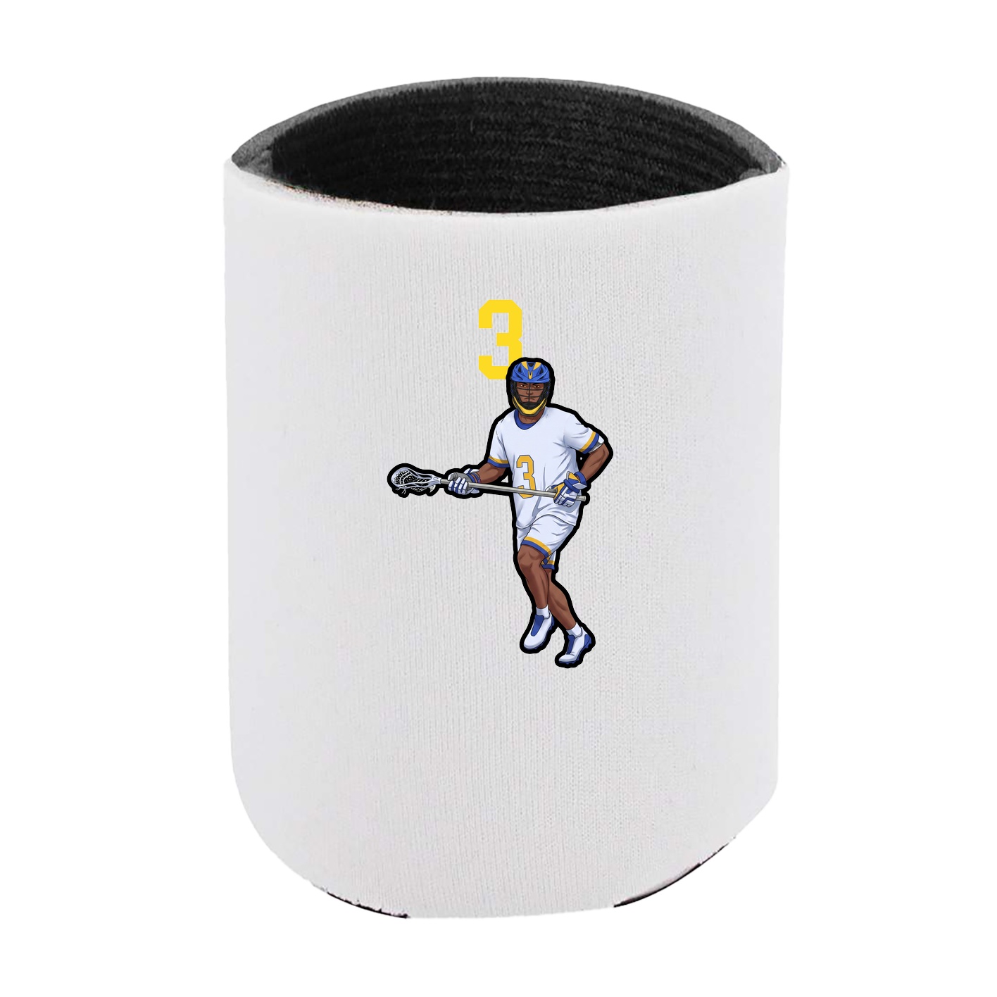 Can Holder — Number Top in White