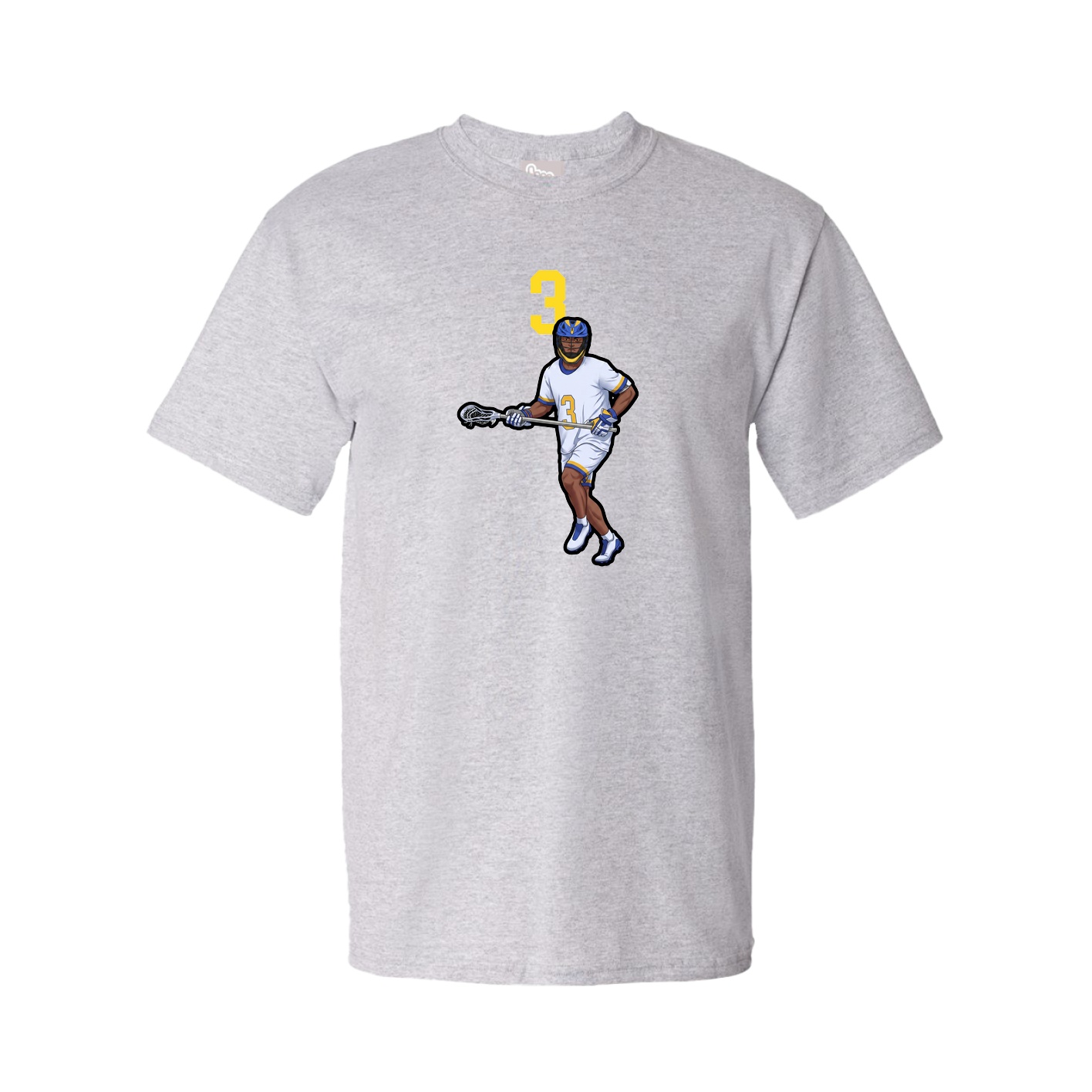 Tee — Number Top in Grey