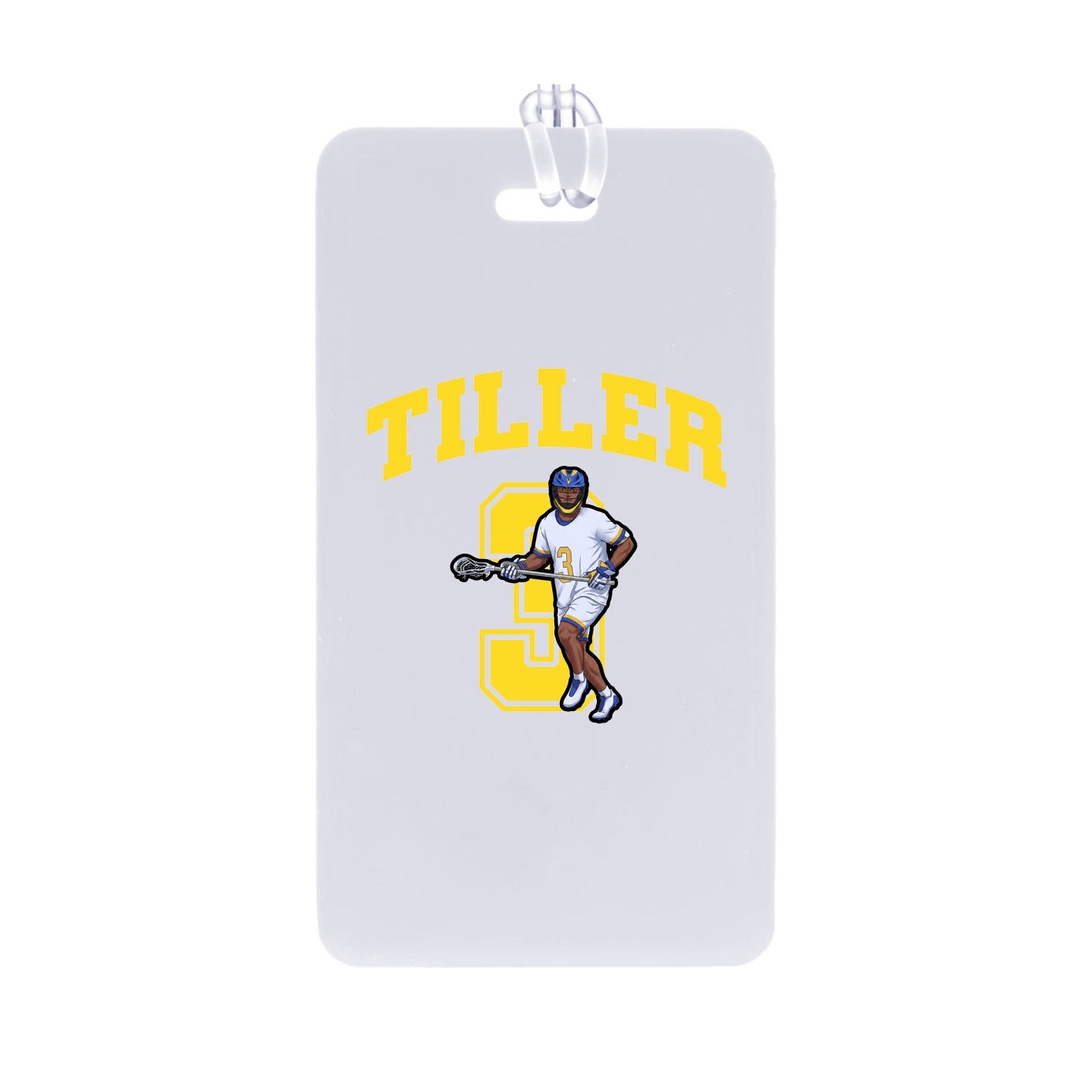 Bag Tag — Number in Classic