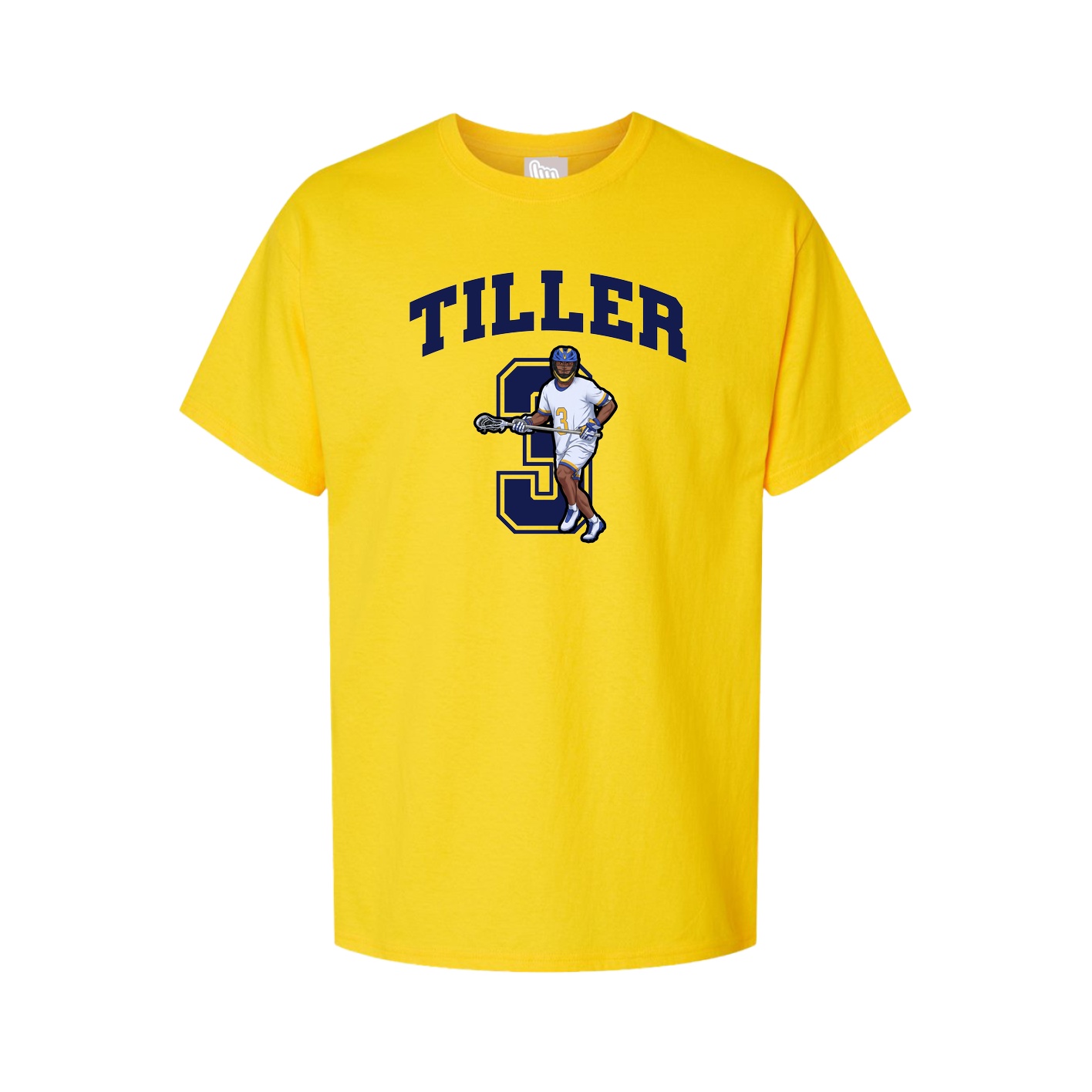Tee — Number in Gold