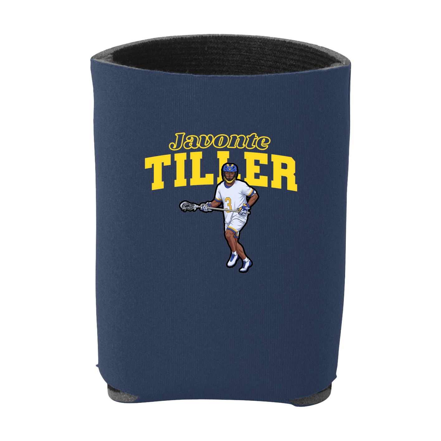 Can Holder — Name Arch in Navy