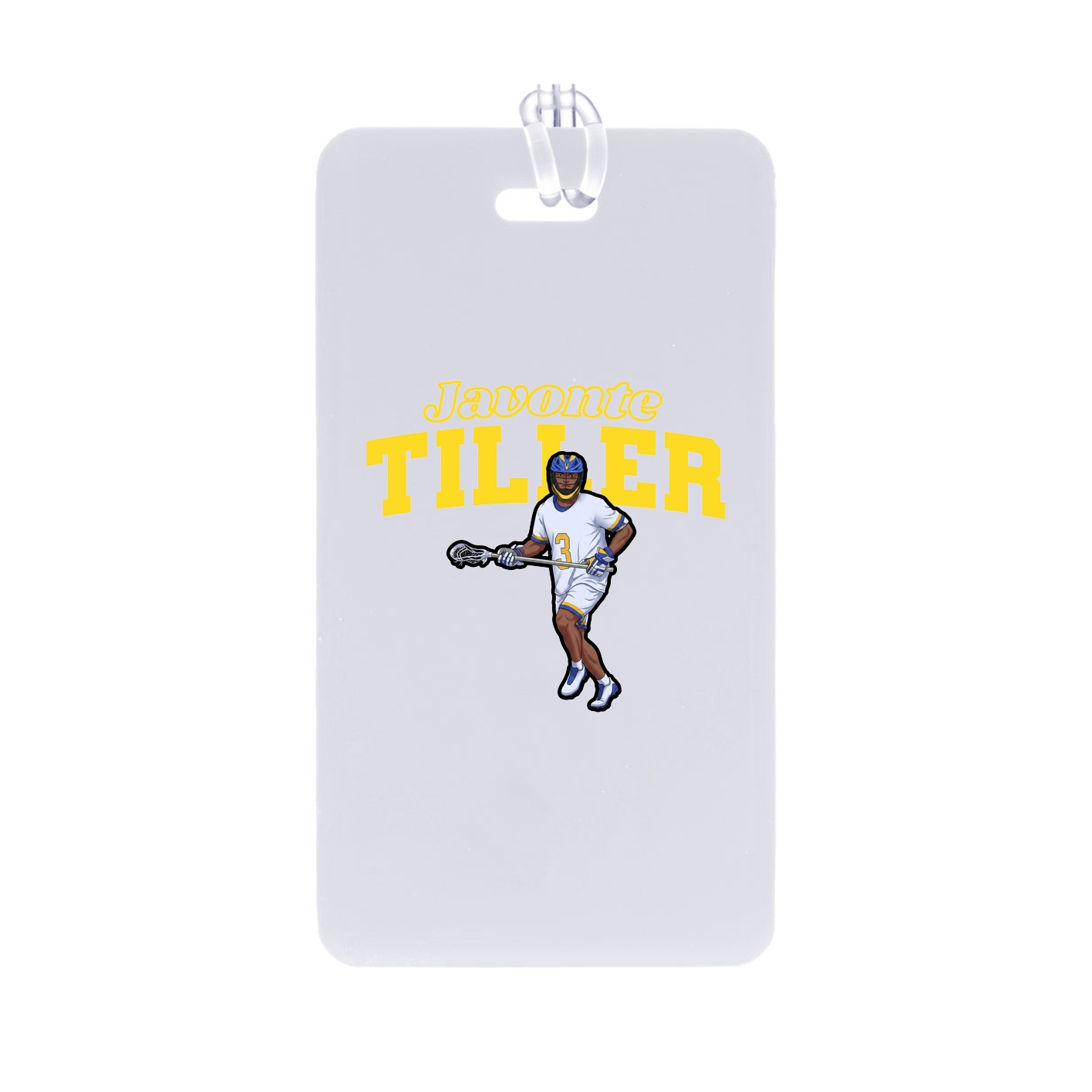 Bag Tag — Name Arch in Classic