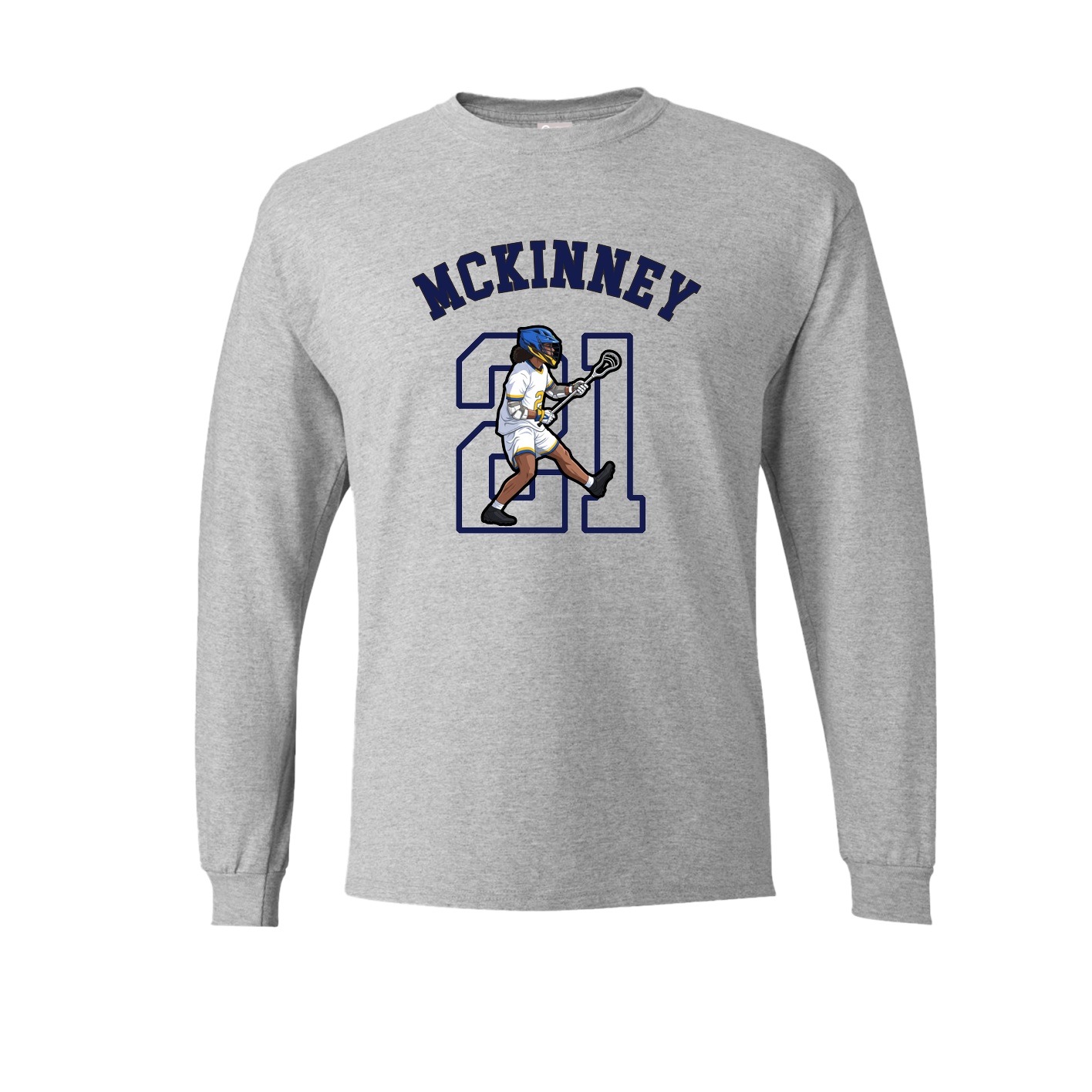 Long Sleeve Tee — Shirsey Arch in Grey