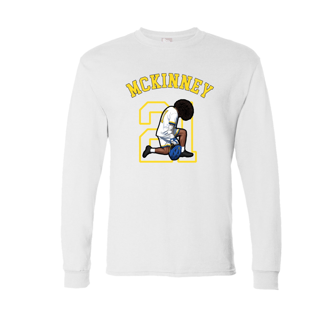 Long Sleeve Tee — Shirsey Arch in White