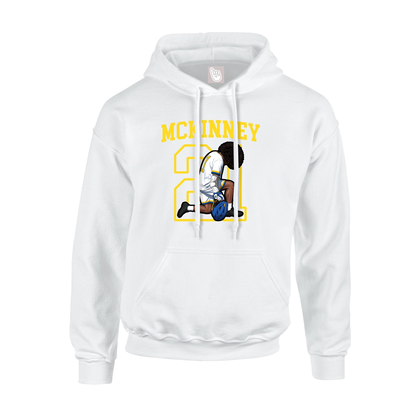 Hoodie — Shirsey in White