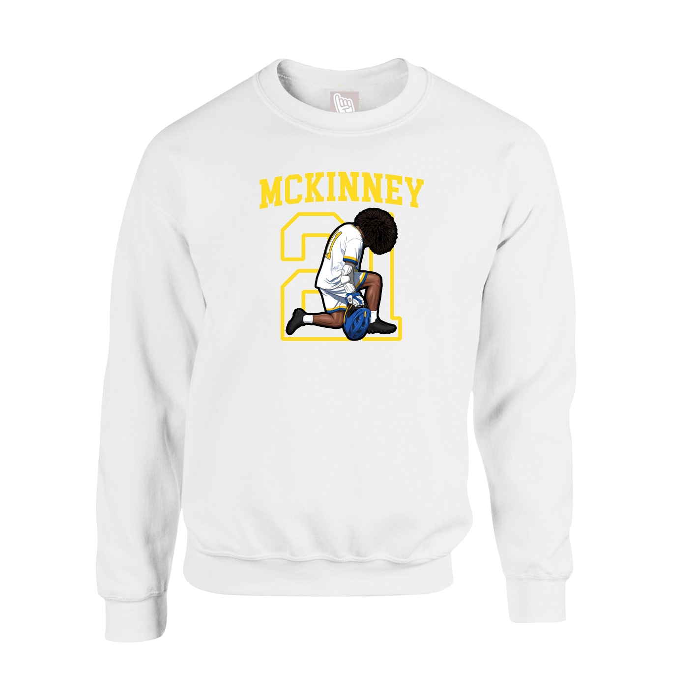 Fleece Crew — Shirsey in White