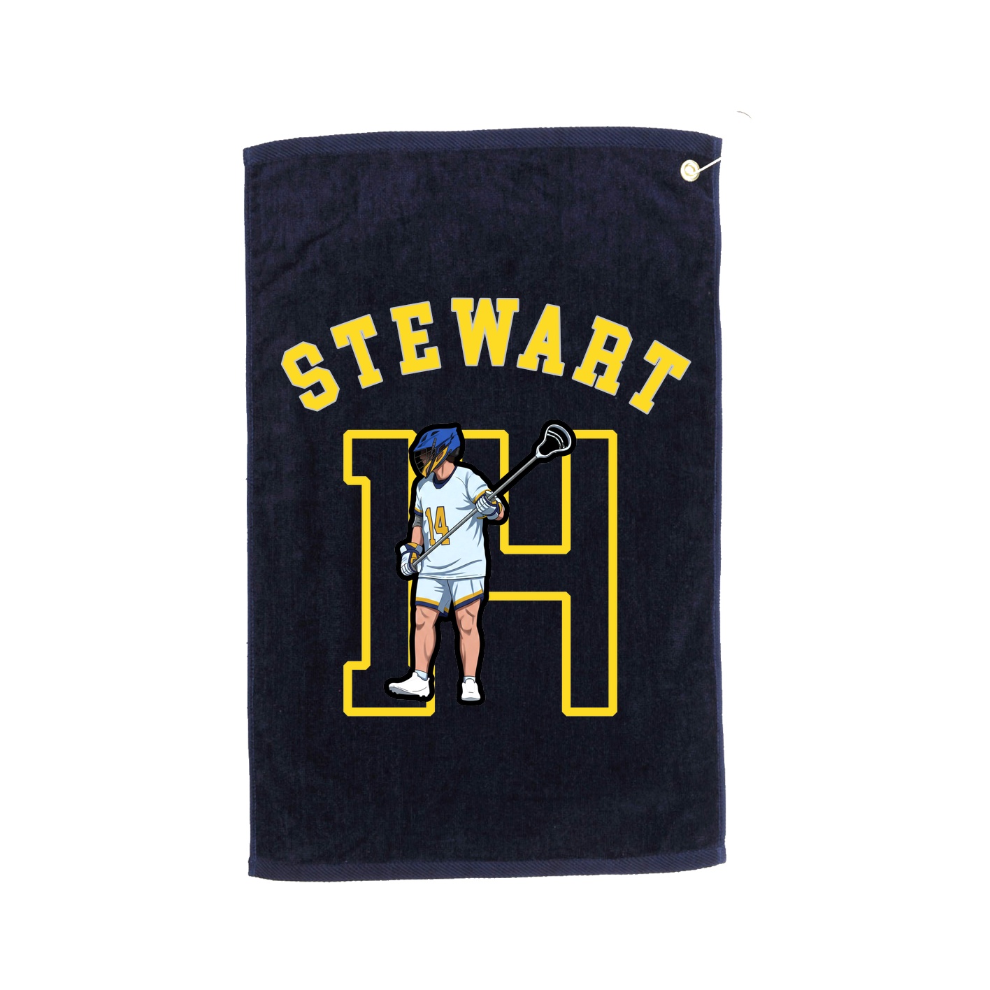 Golf Towel — Shirsey Arch in Navy