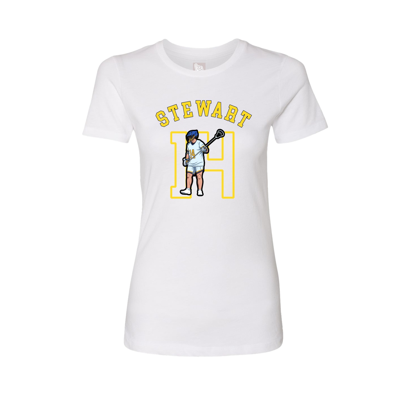 Womens Tee — Shirsey Arch in White