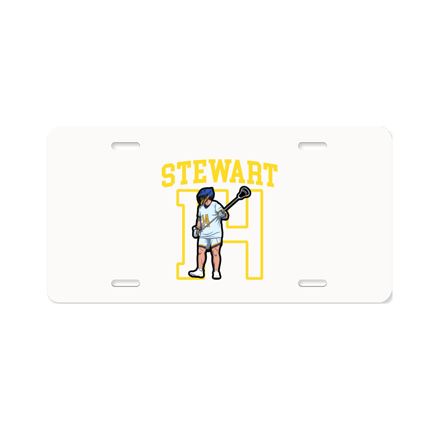 Aluminum License Plate