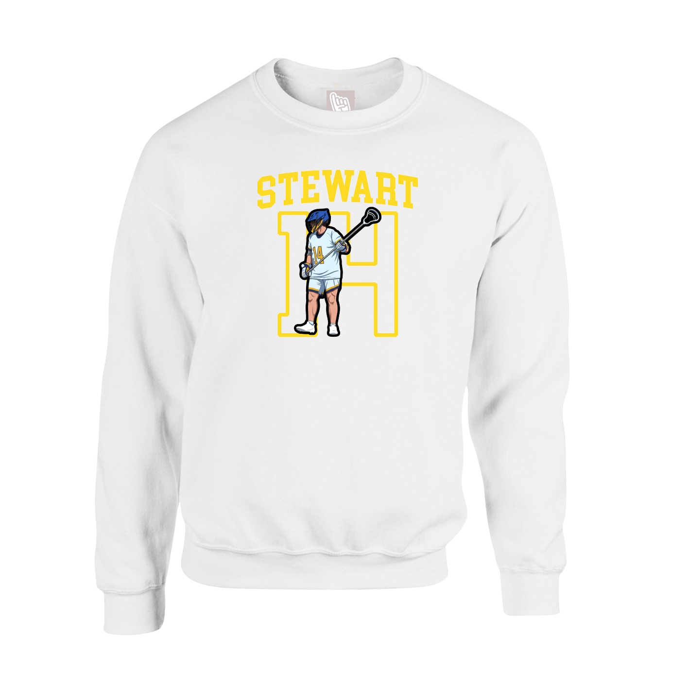 Fleece Crew — Shirsey in White