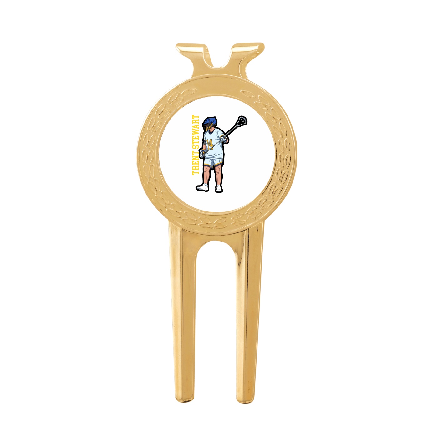 Divot Tool with Ball Marker — Name Vertical in Classic