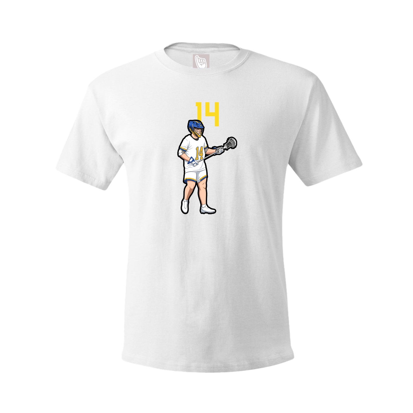 Tee — Number Top in White