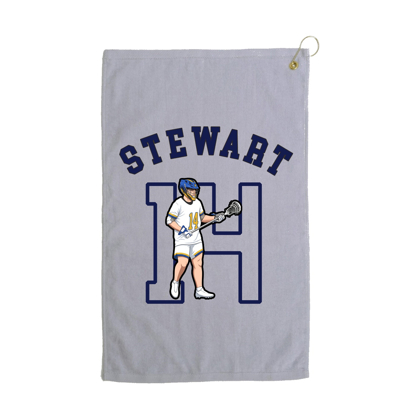 Golf Towel — Shirsey Arch in Grey
