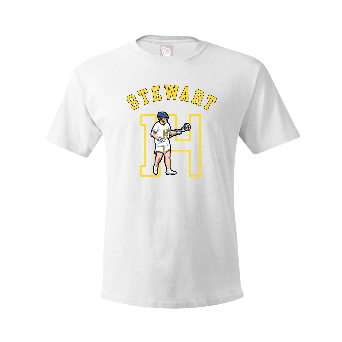 Youth Tee — Shirsey Arch in White