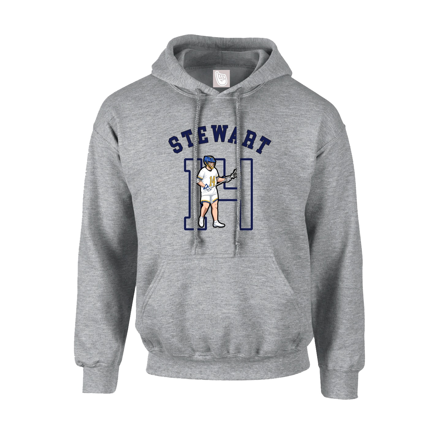 Hoodie — Shirsey Arch in Grey
