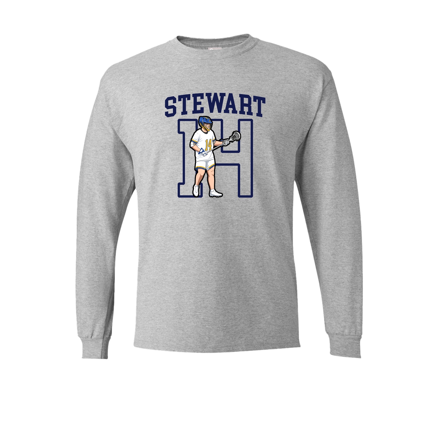 Long Sleeve Tee — Shirsey in Grey