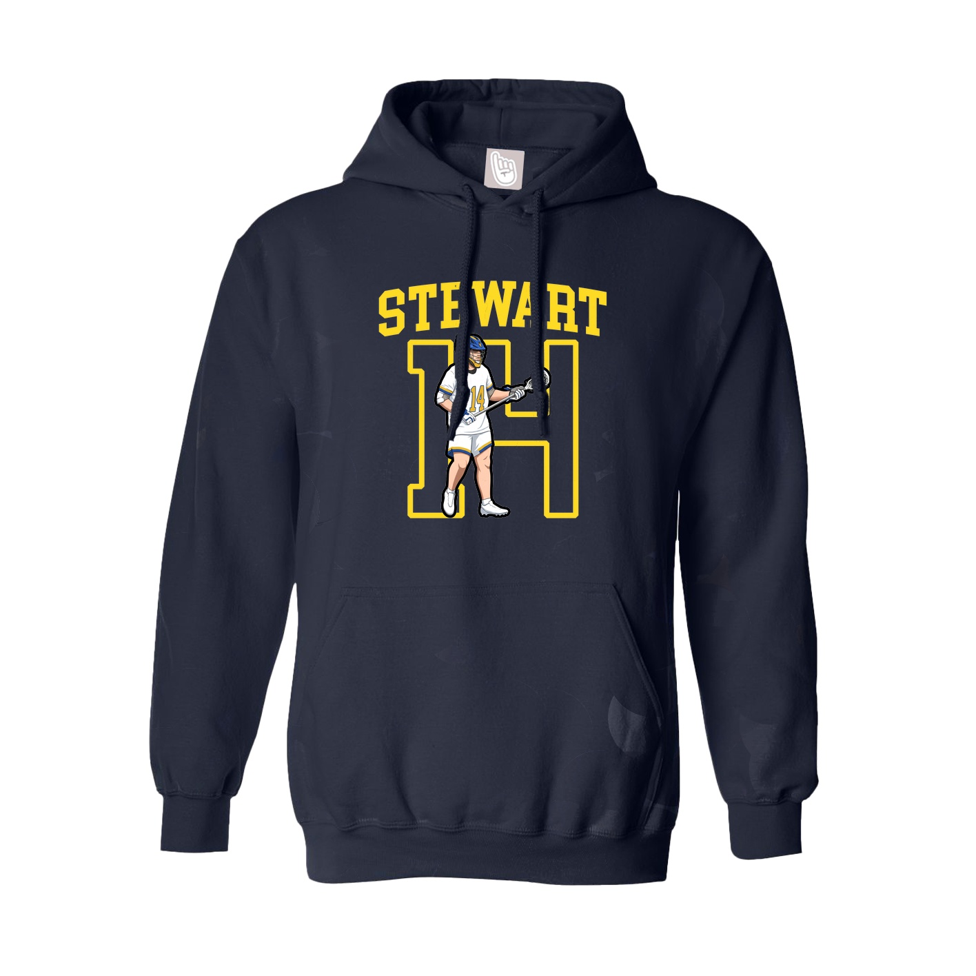 Youth Hoodie — Shirsey in Navy