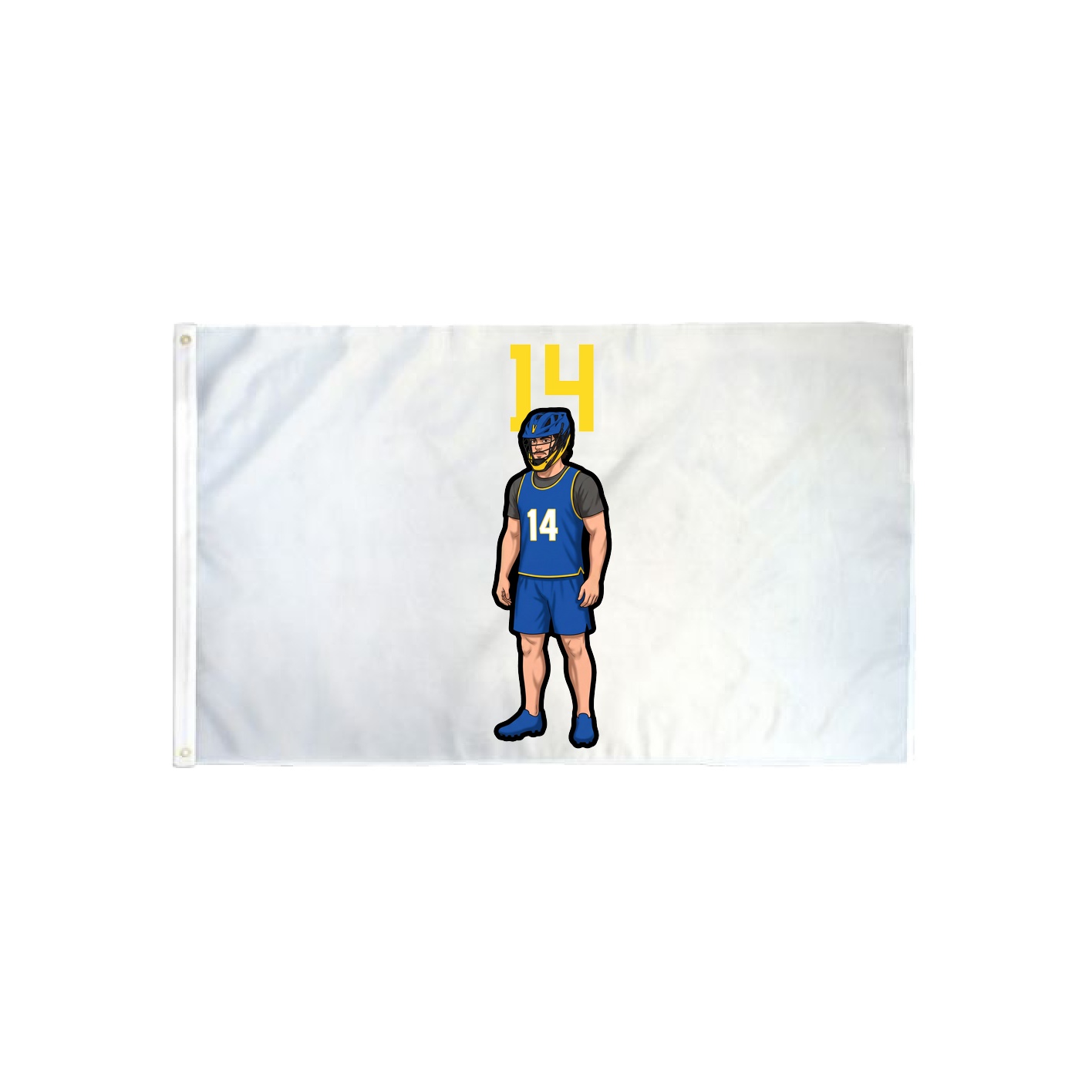 3x5 Flag — Number Top in Classic