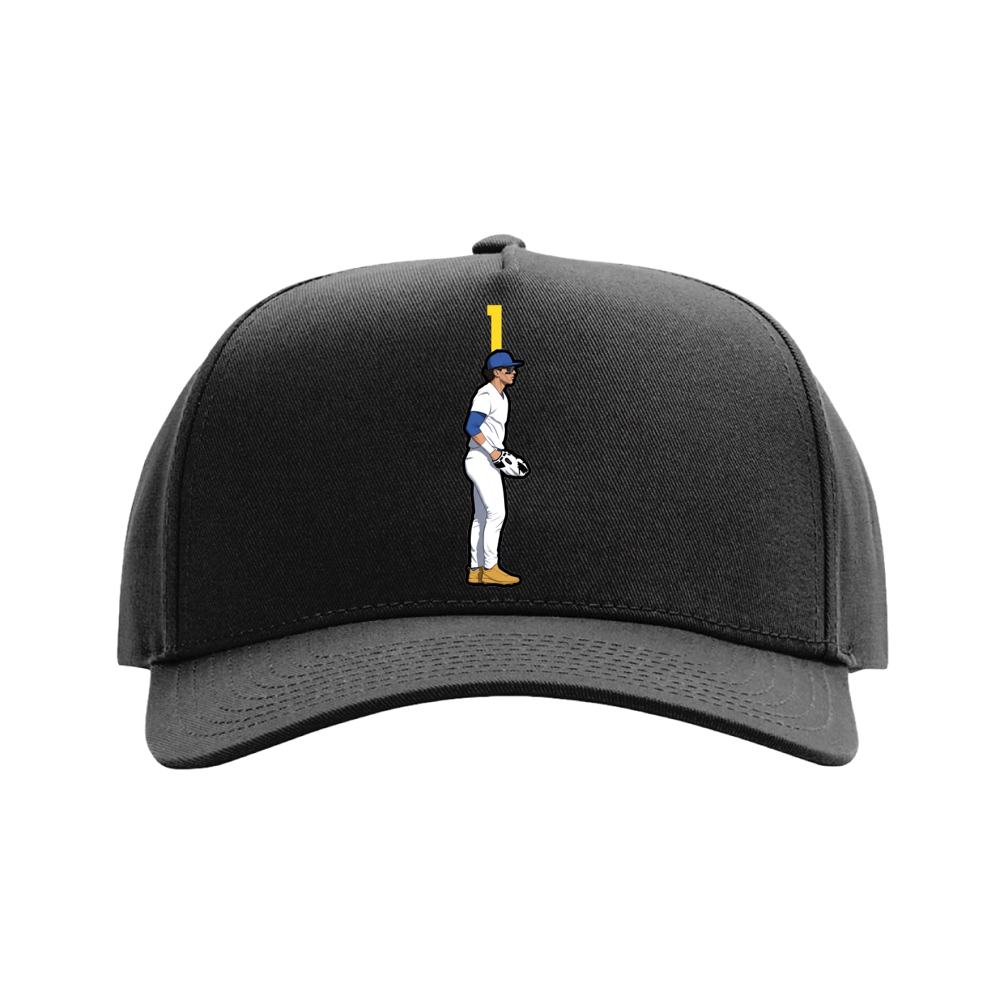 Full Fabric Five-Panel Champ Cap