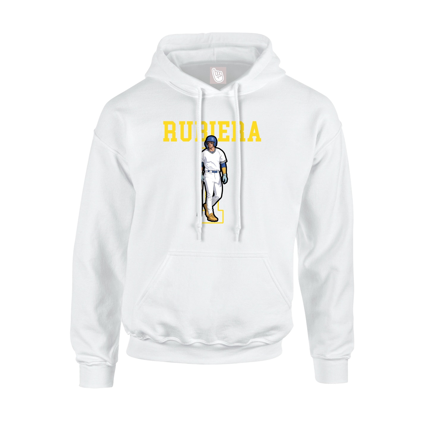 Hoodie — Shirsey in White