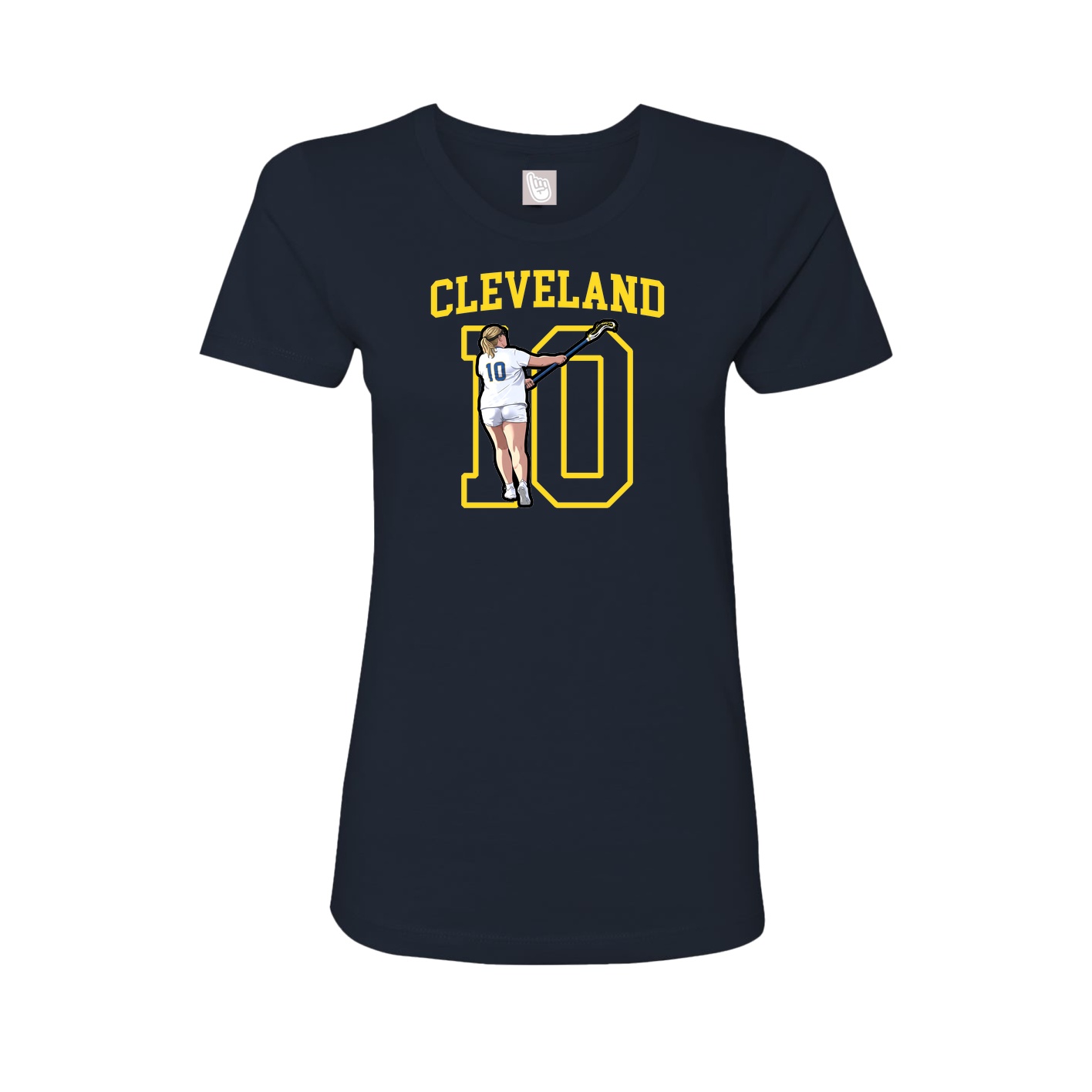 Fitted Women's Tee — Shirsey in Navy