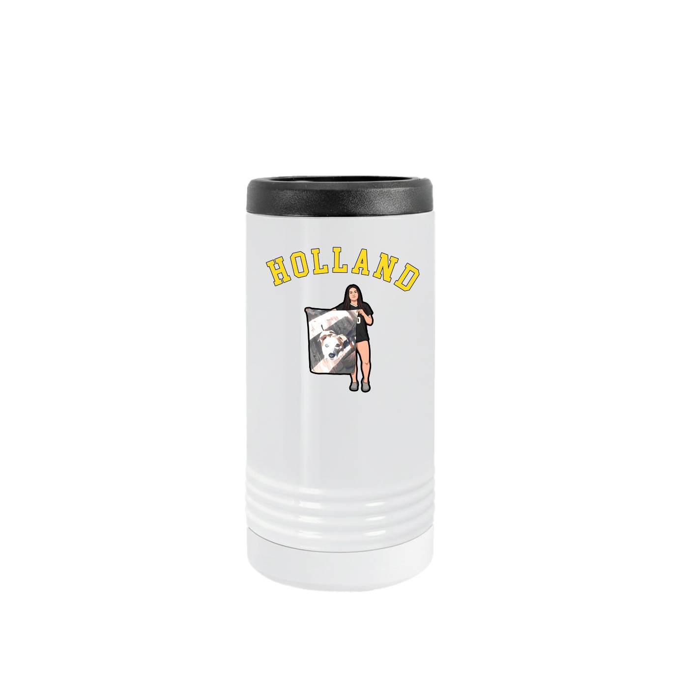 Slim Beverage Holder — Shirsey Arch in White