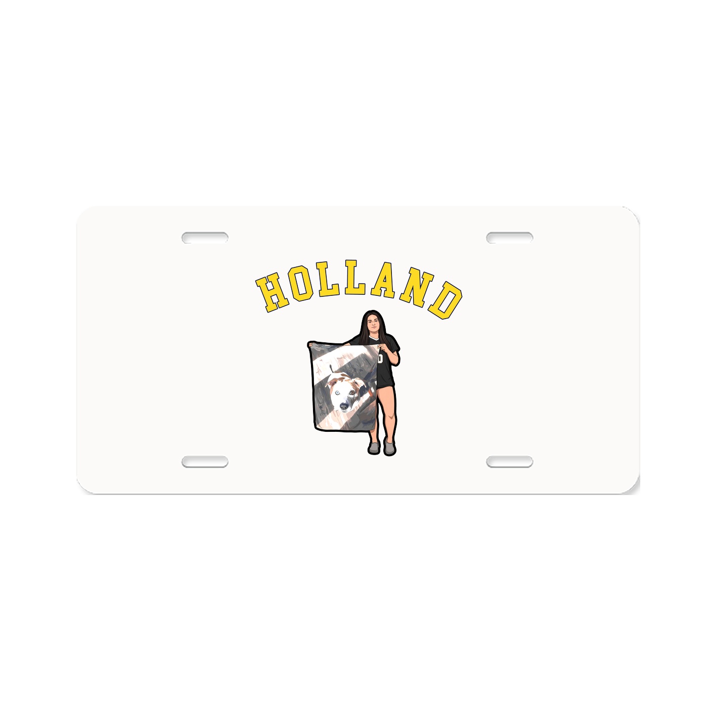 License Plate — Shirsey Arch in Classic