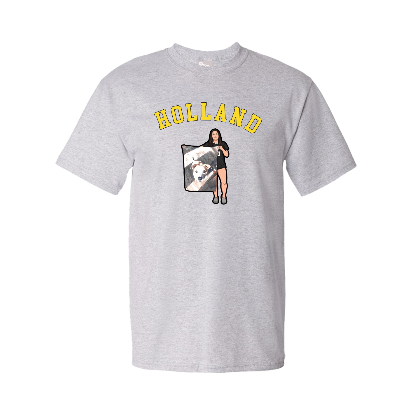Youth Tee — Shirsey Arch in Grey