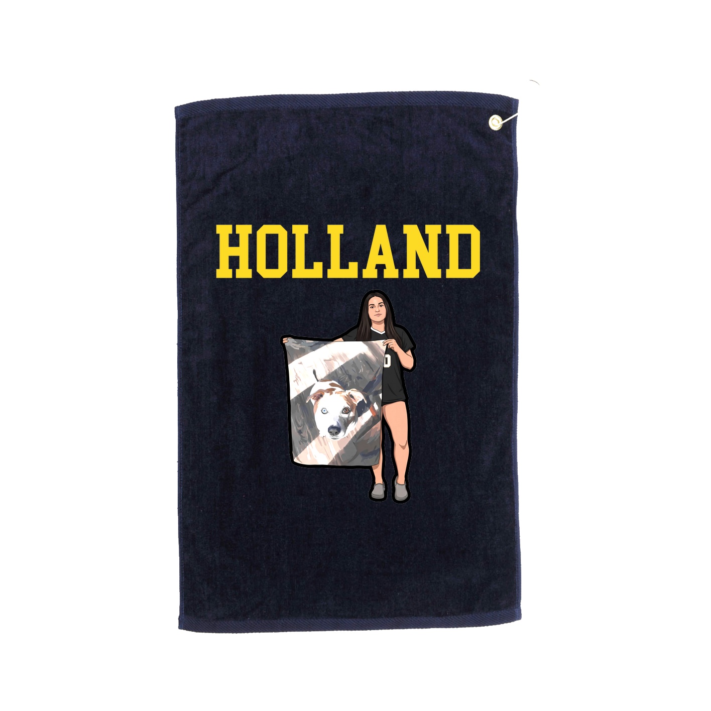 Golf Towel — Shirsey in Navy