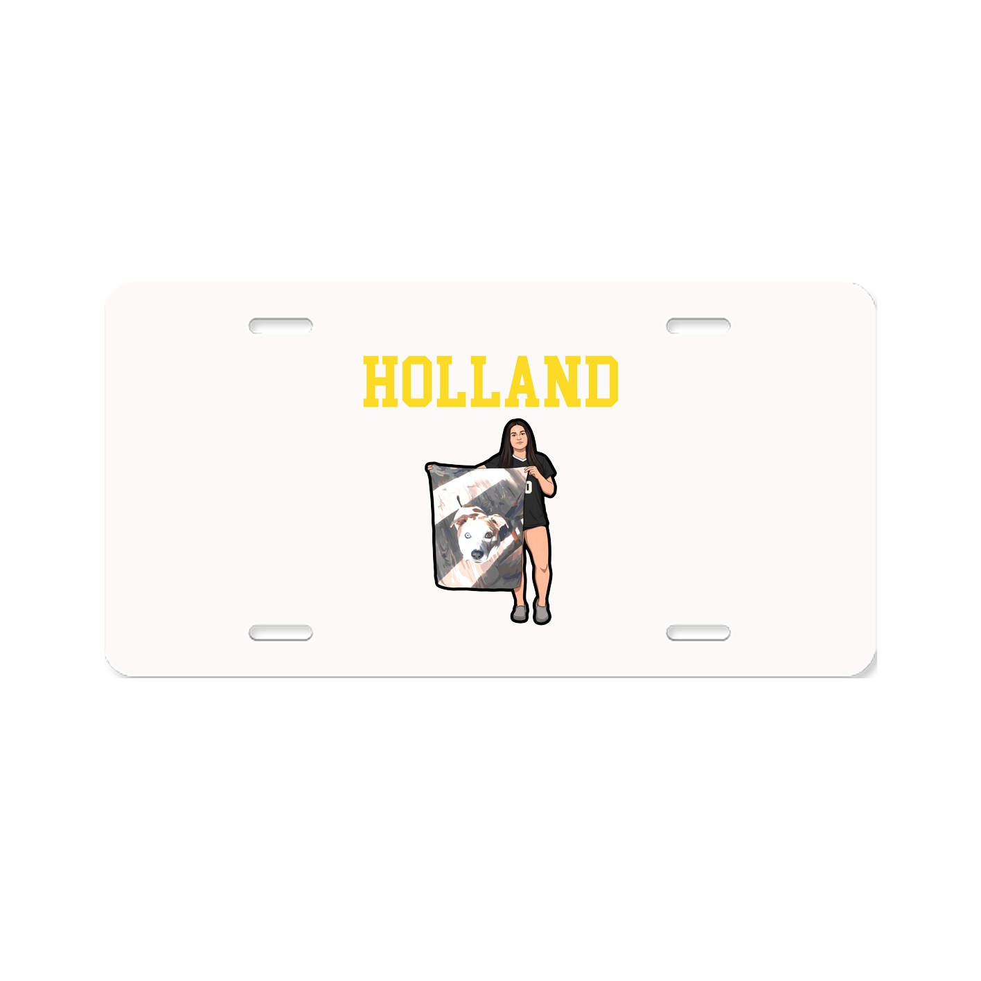 License Plate — Shirsey in Classic