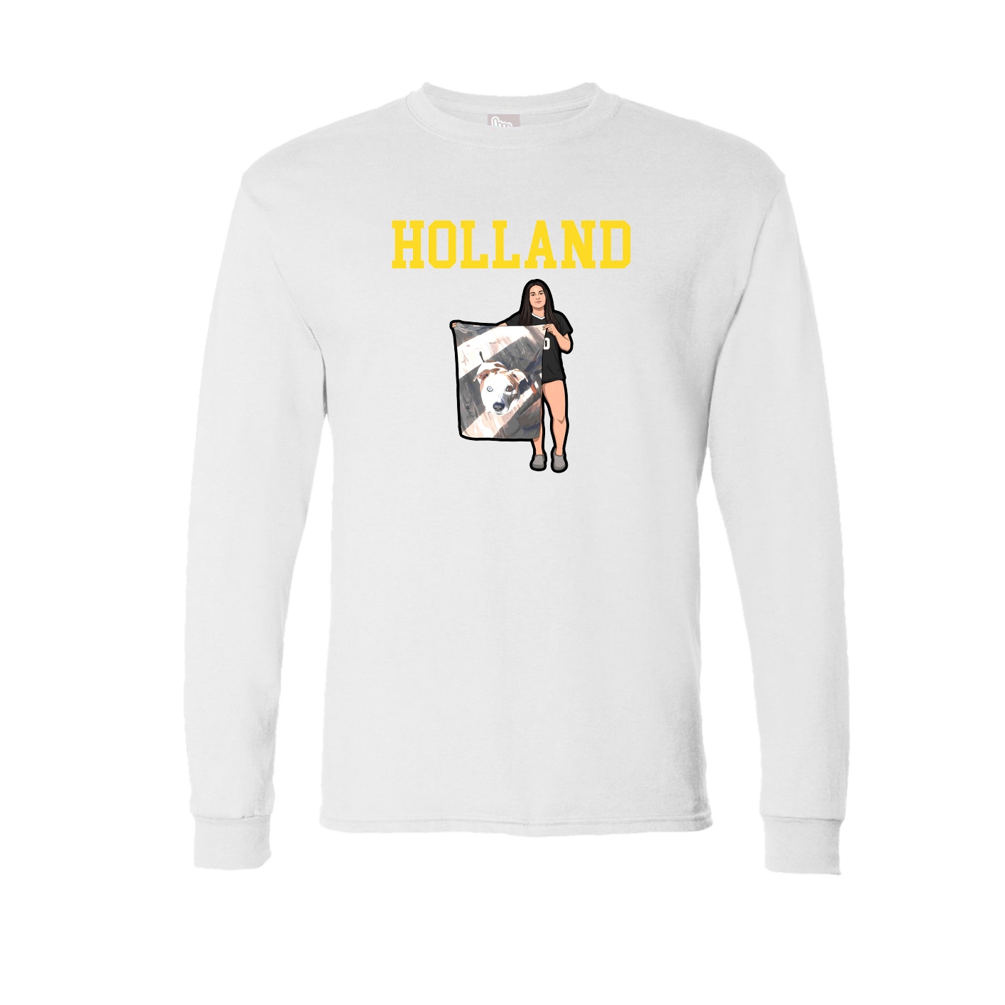 Long Sleeve Tee — Shirsey in White