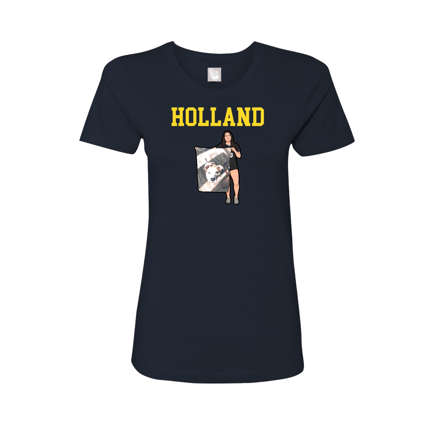 Womens Tee — Shirsey in Navy