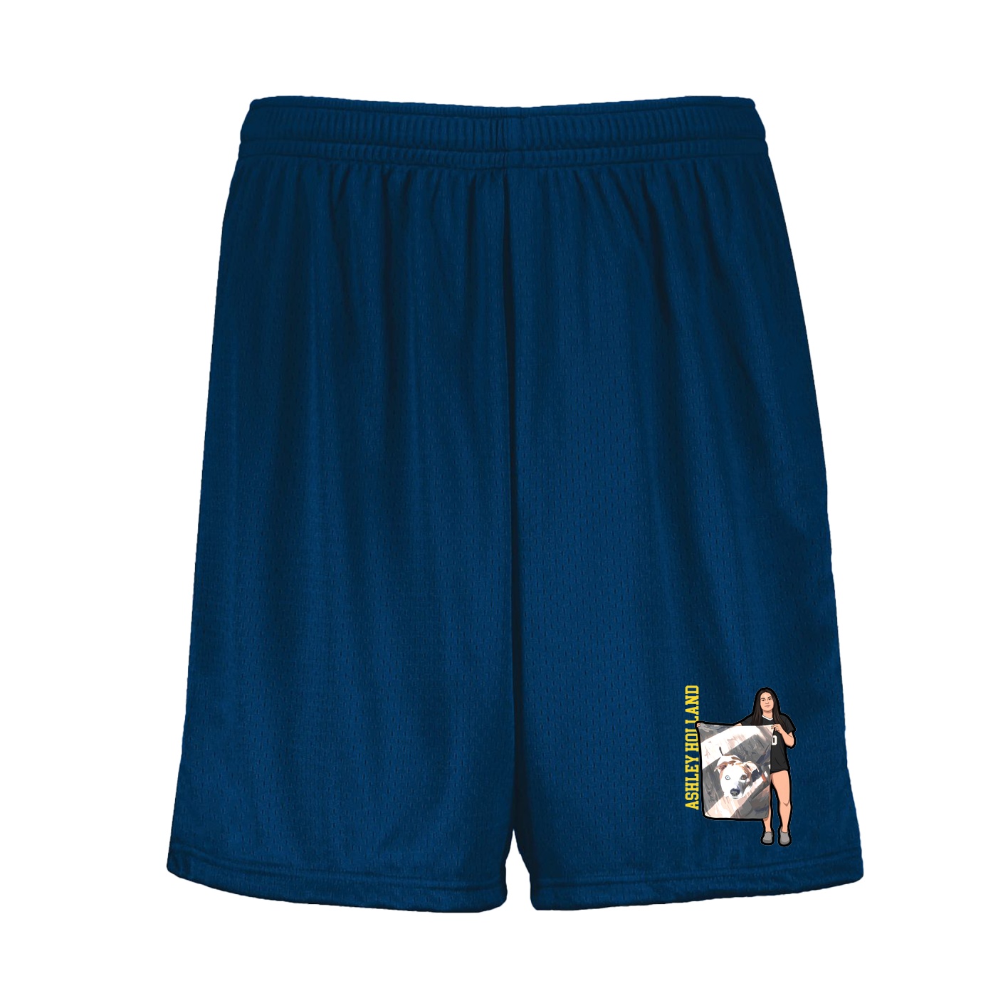 Shorts — Name Vertical in Navy