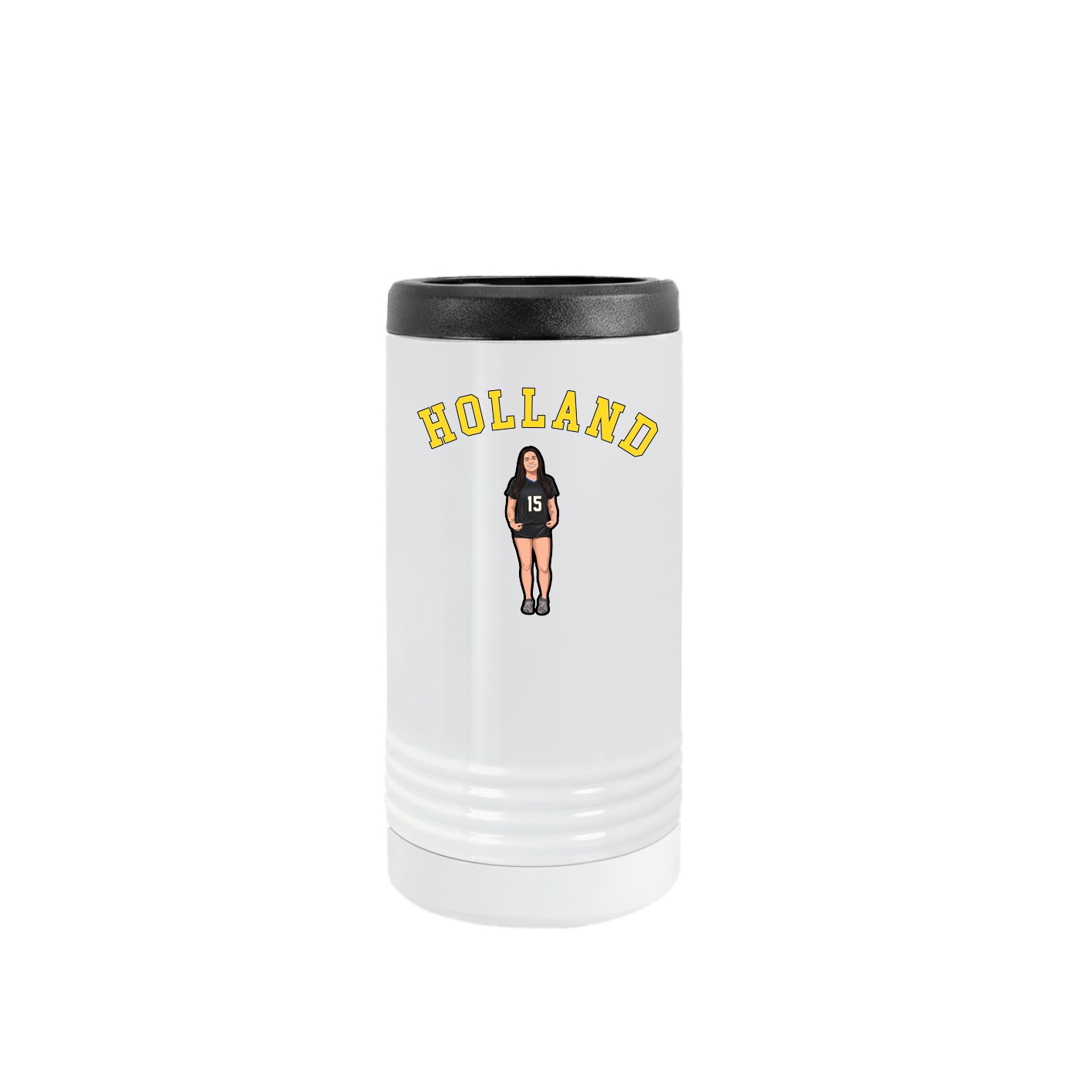Slim Beverage Holder — Shirsey Arch in White