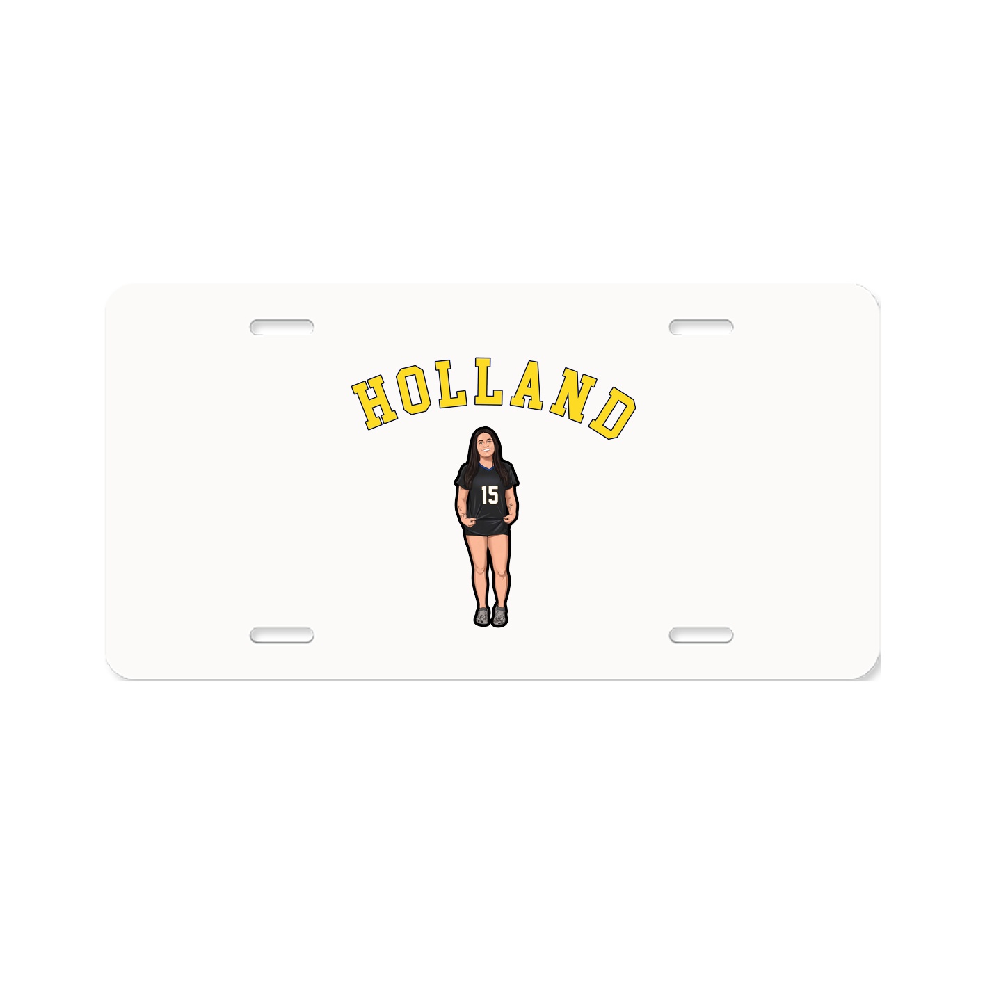 License Plate — Shirsey Arch in Classic