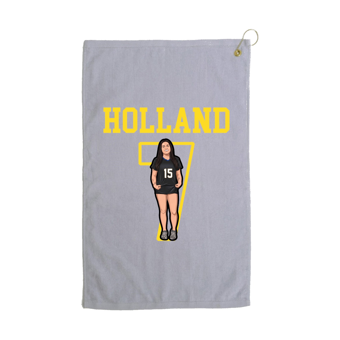 Golf Towel — Shirsey in Grey