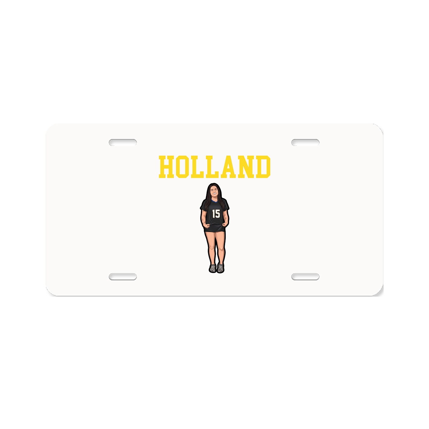 License Plate — Shirsey in Classic