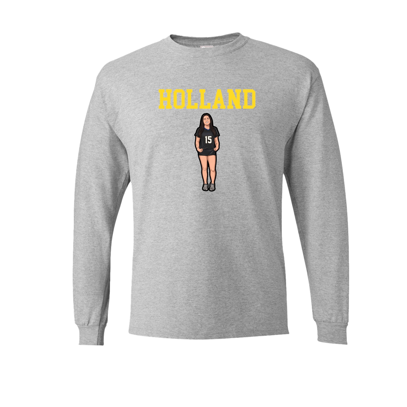 Long Sleeve Tee — Shirsey in Grey