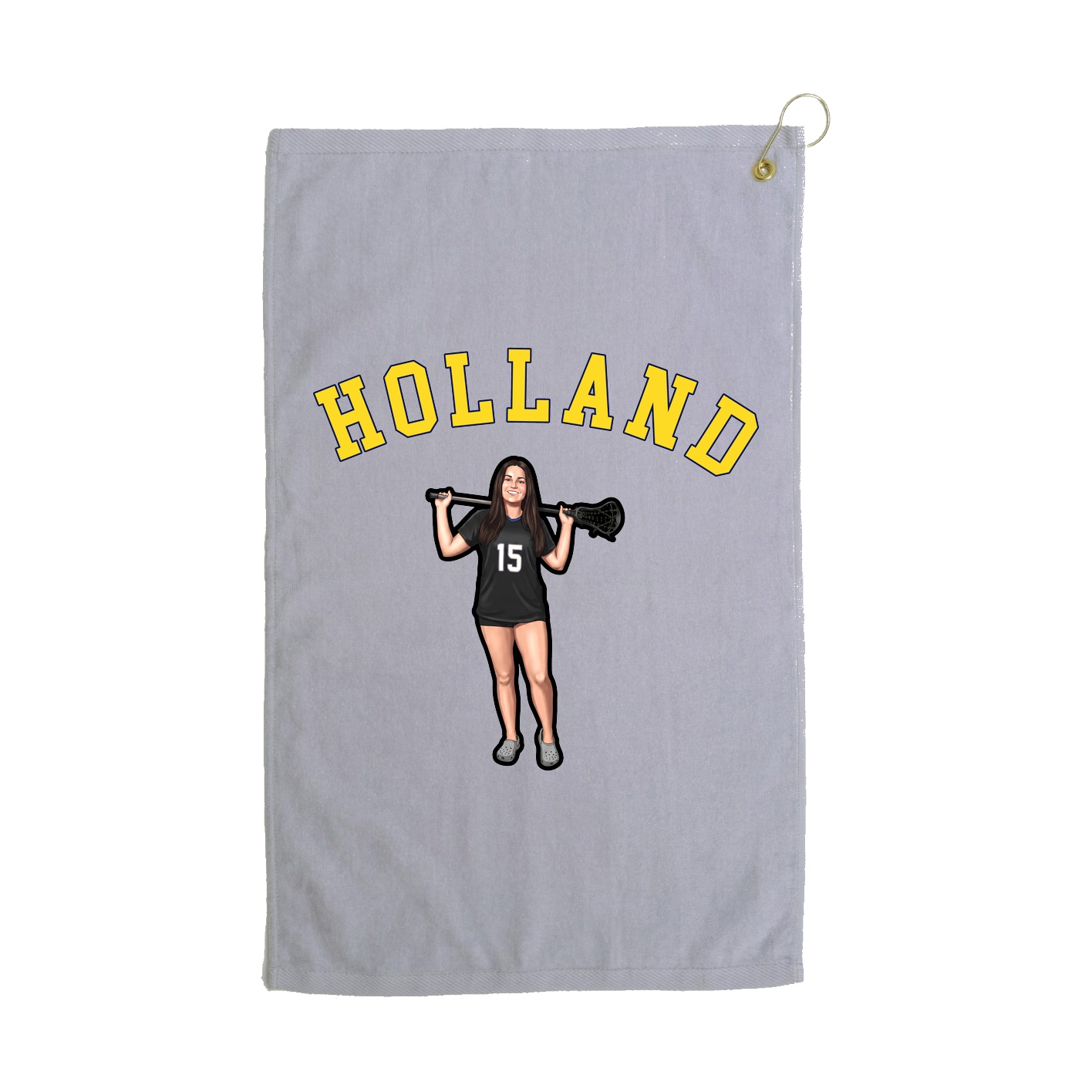 Golf Towel — Shirsey Arch in Grey