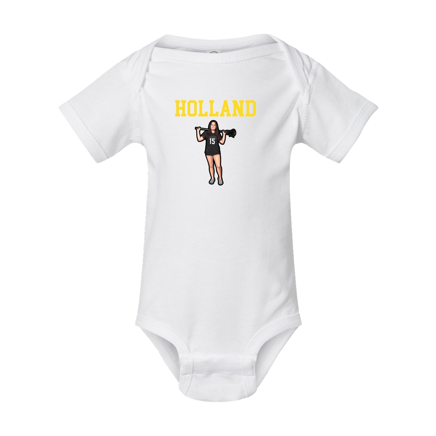 Baby Onesie — Shirsey in White