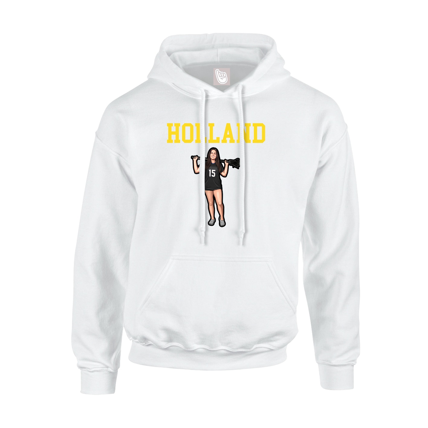 Youth Hoodie — Shirsey in White