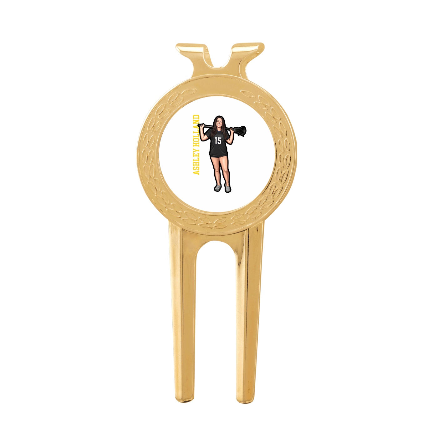 Divot Tool with Ball Marker — Name Vertical in Classic
