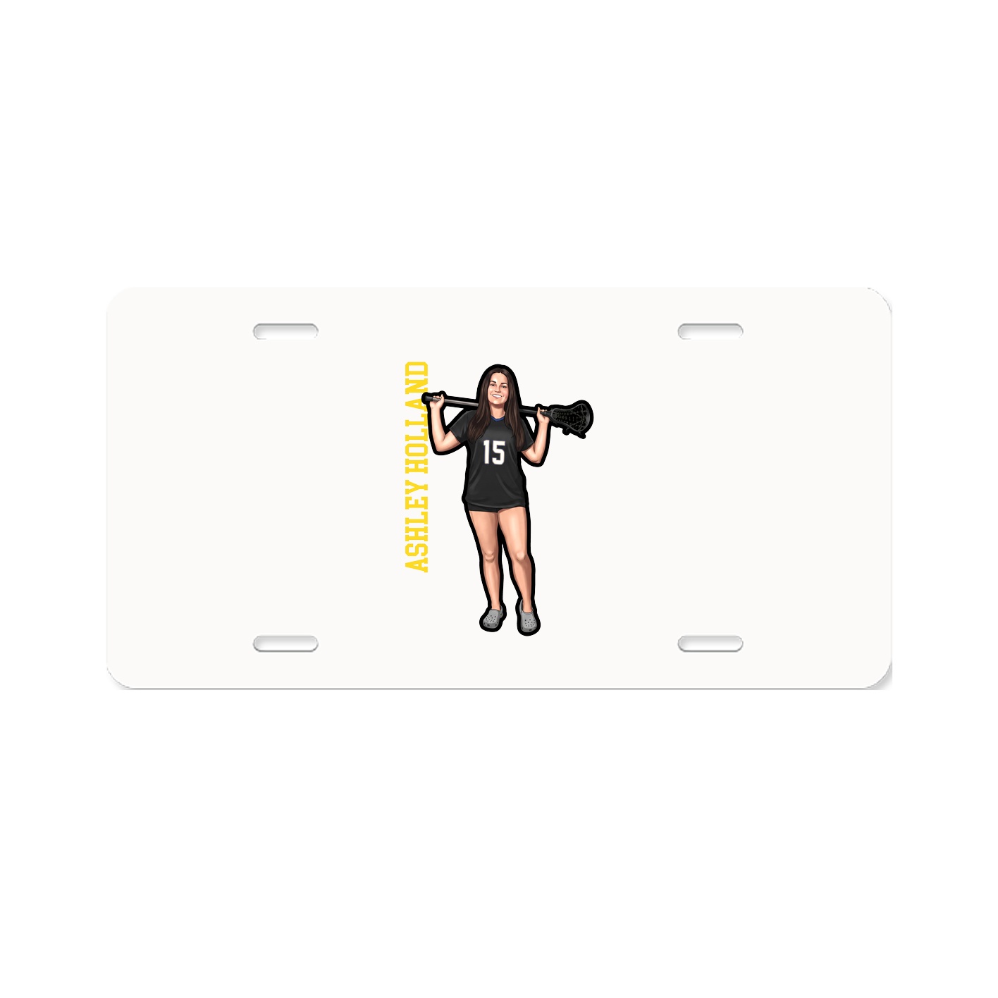 Aluminum License Plate