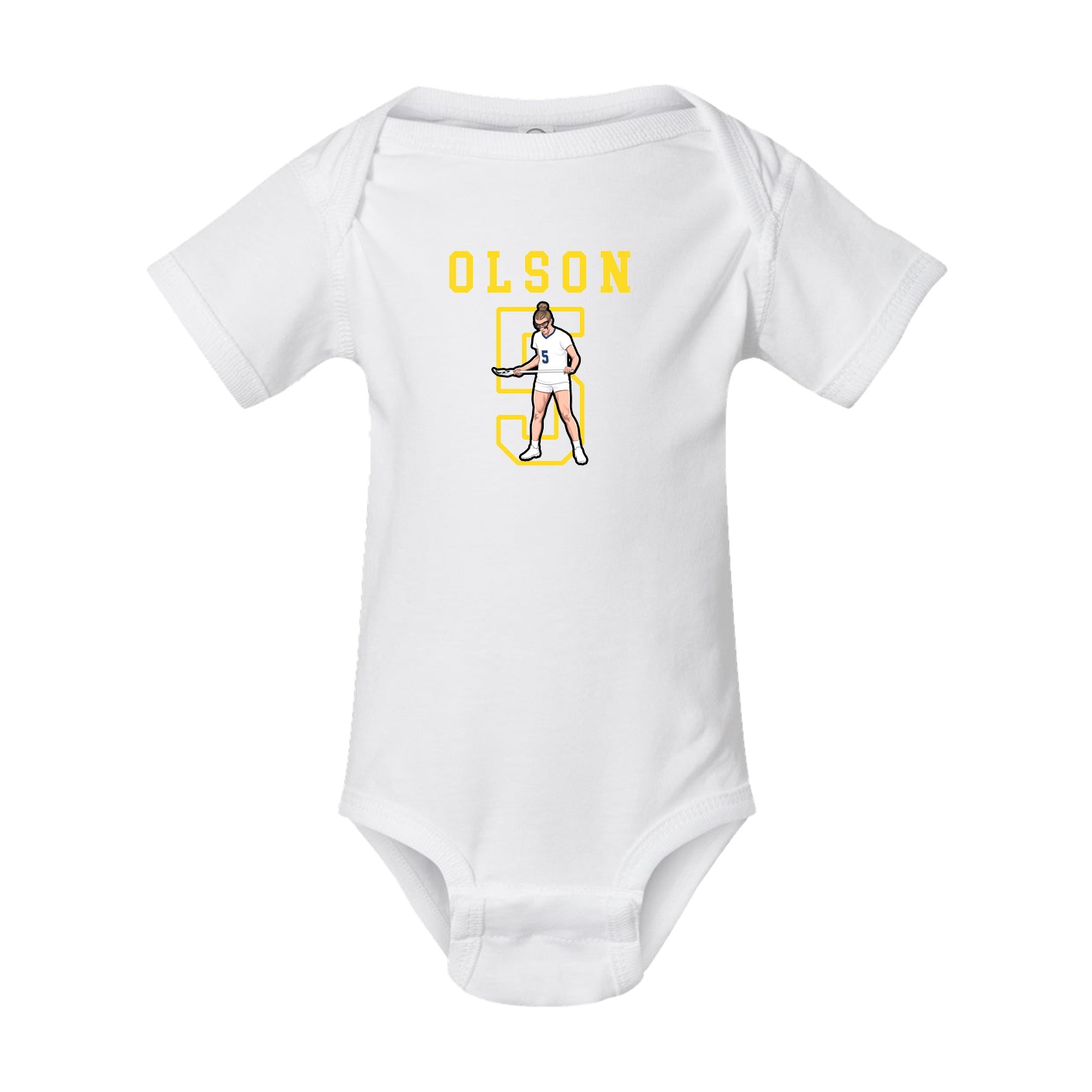 Baby Onesie — Shirsey in White