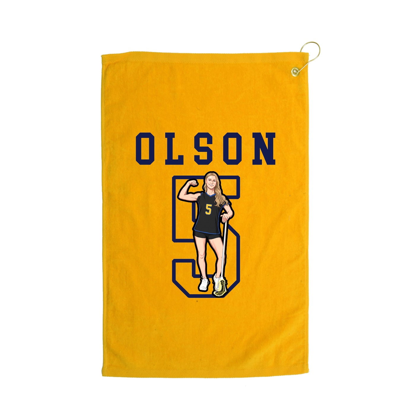 Golf Towel — Shirsey in Gold