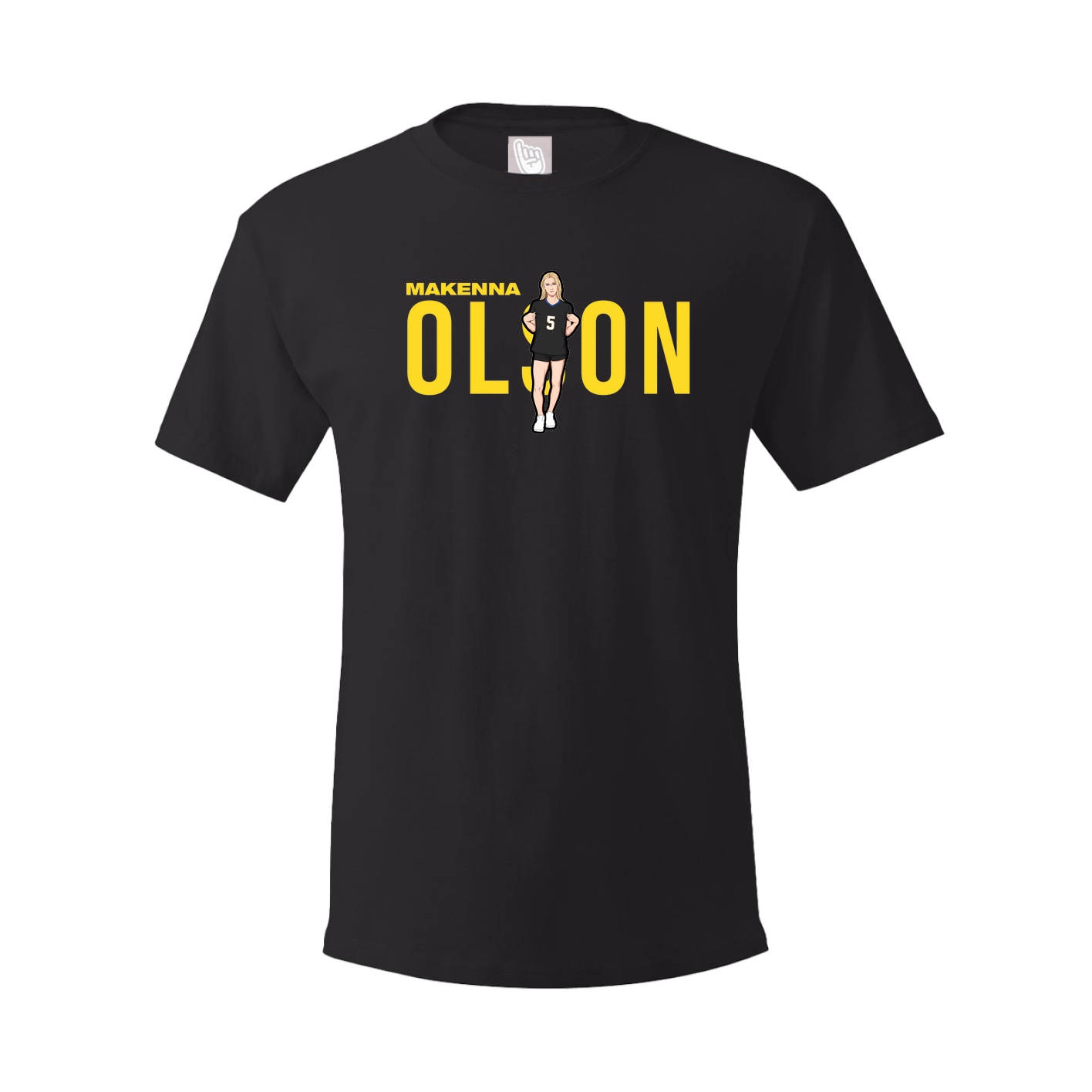 Tee — Player Name in Black